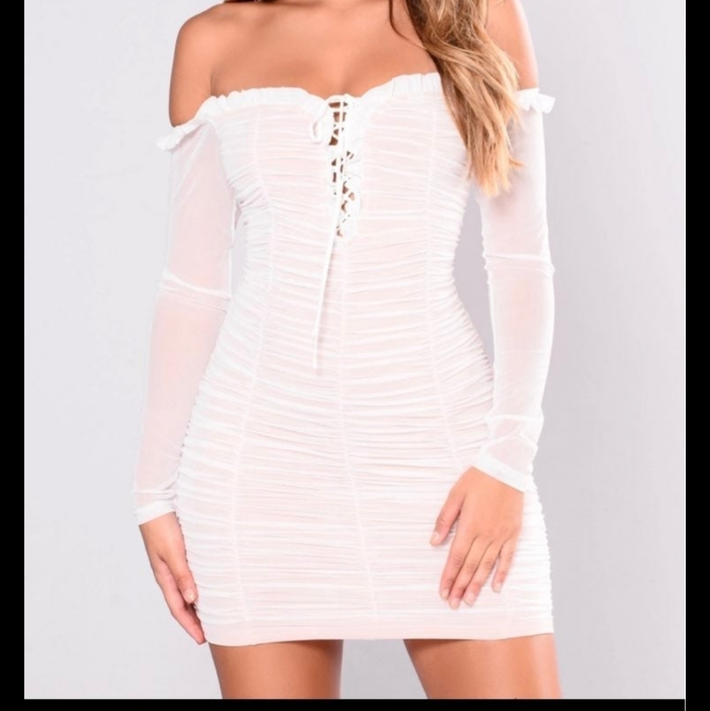 Tigar mist bodycon dress